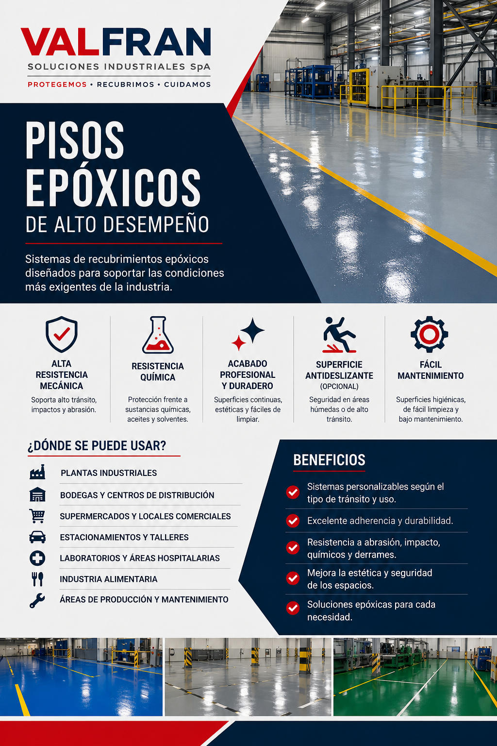 Pisos Epóxicos-Alto tráfico