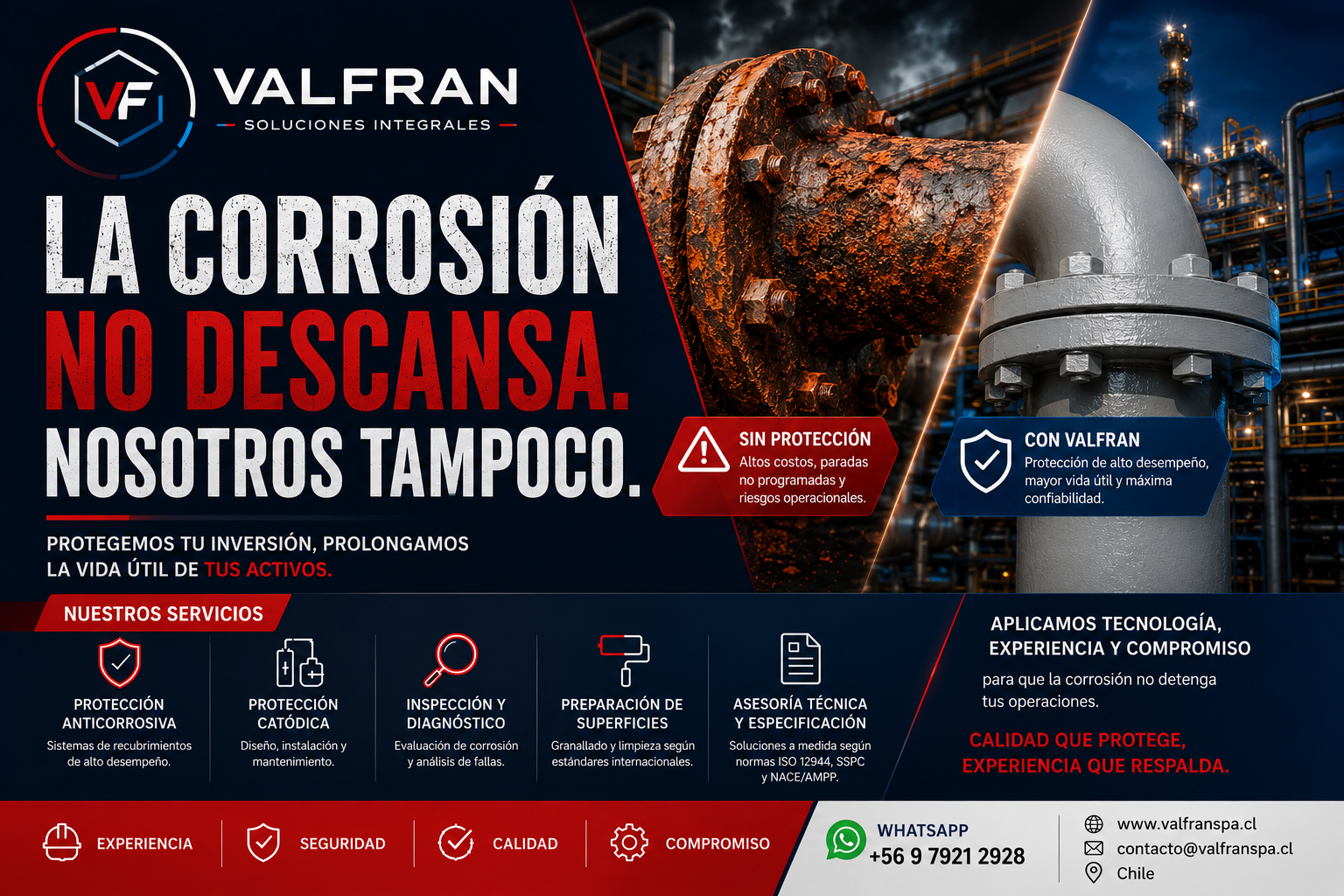 protección contra la corrosión